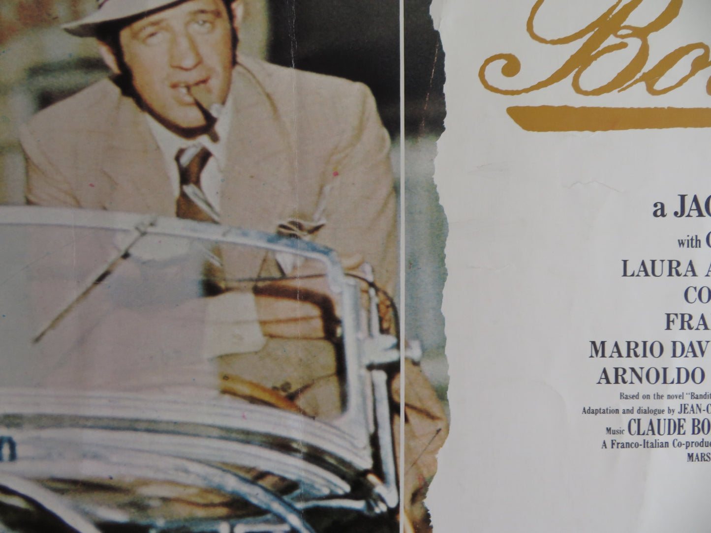 BORSALINO US HALF SHEET (22"x 28") POSTER CATHERINE ROUVEL LAURA ADANI 1970 - Rendezvous Cinema