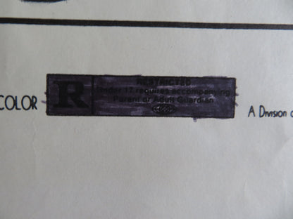 QUACKSER FORTUNE HAS A COUSIN IN THE BRONX US HALF SHEET (22"x 28") POSTER 1970 - Rendezvous Cinema