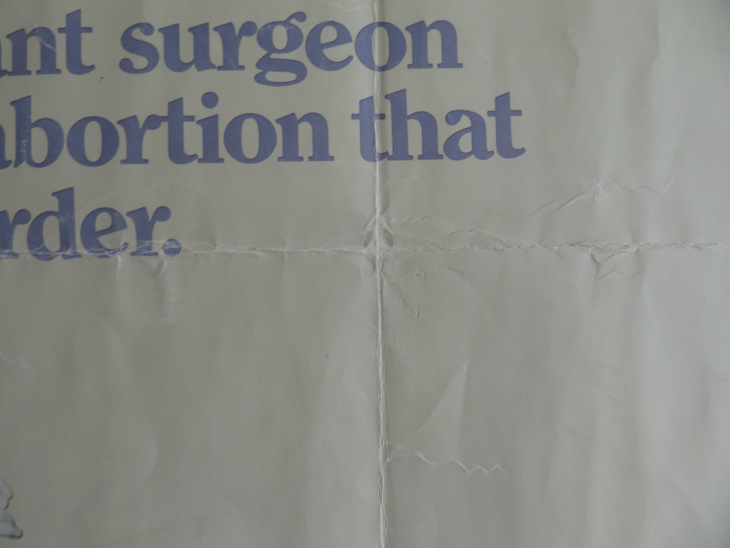 THE CAREY TREATMENT US HALF SHEET (22"x 28") POSTER JAMES COBURN 1972 - Rendezvous Cinema