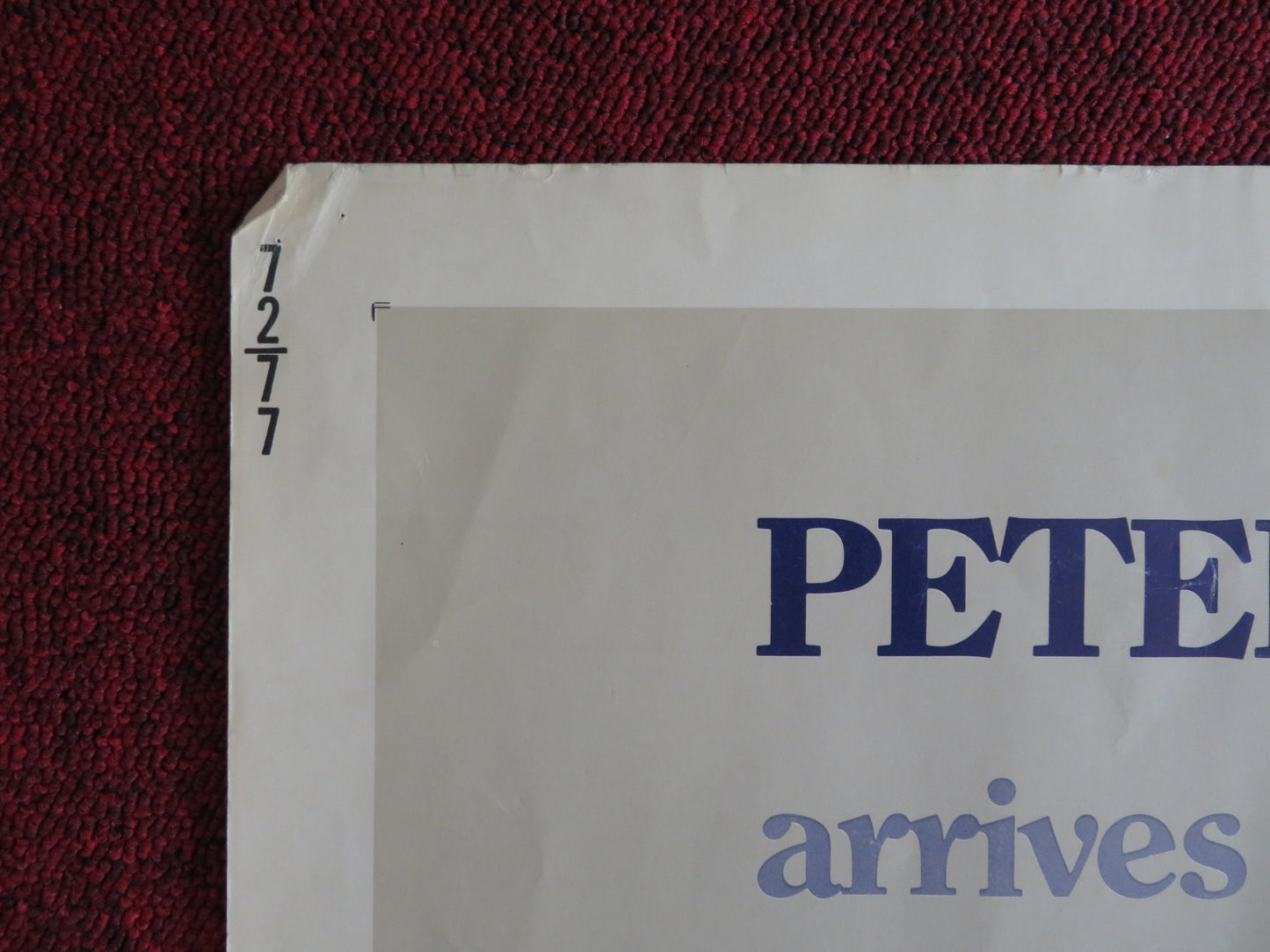 THE CAREY TREATMENT US HALF SHEET (22"x 28") POSTER JAMES COBURN 1972 - Rendezvous Cinema