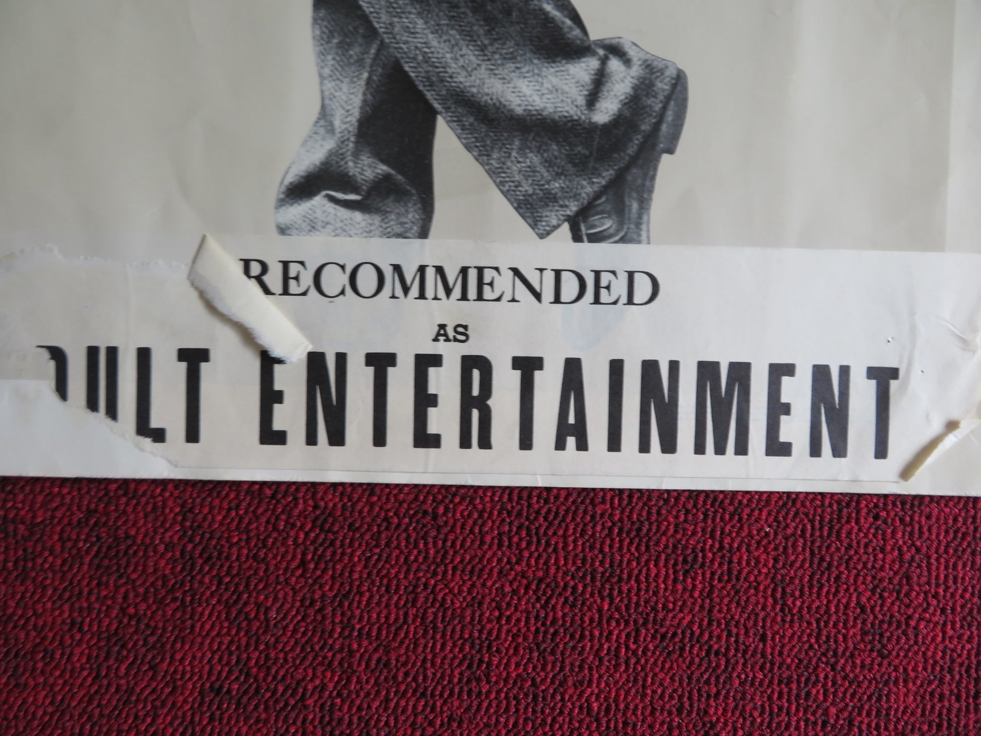 THE CAREY TREATMENT US HALF SHEET (22"x 28") POSTER JAMES COBURN 1972 - Rendezvous Cinema