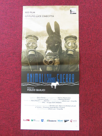 ANIMAL NELLA GRANDE GUGRRA ITALIAN LOCANDINA POSTER FOLCO QUILICI 2015 - Rendezvous Cinema
