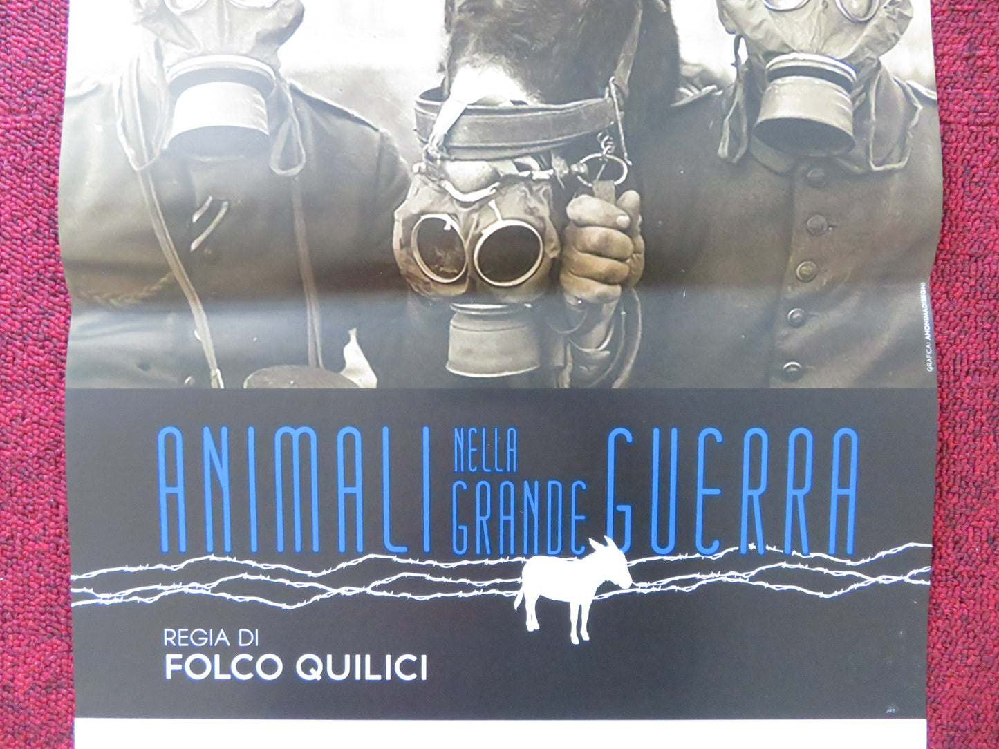 ANIMAL NELLA GRANDE GUGRRA ITALIAN LOCANDINA POSTER FOLCO QUILICI 2015 - Rendezvous Cinema