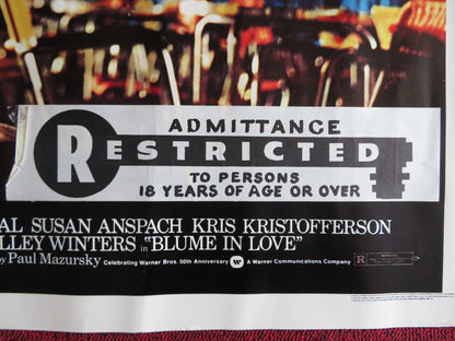 BLUME IN LOVE US HALF SHEET (22"x 28") POSTER GEORGE SEGAL SUSAN ANSPACH 1973 - Rendezvous Cinema