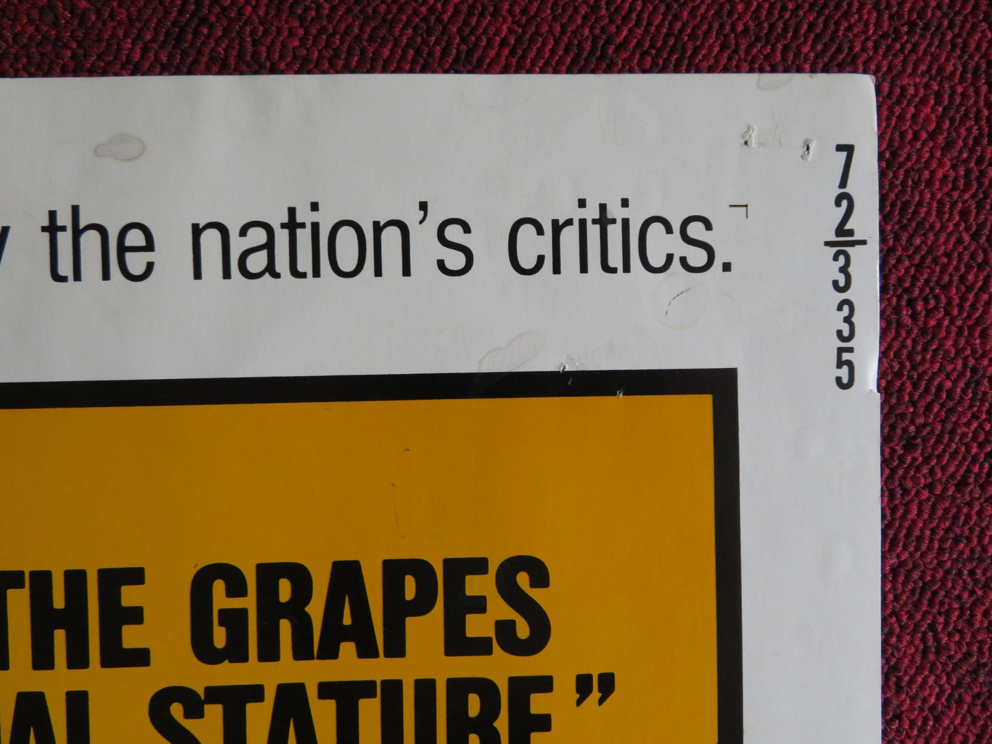 SOUNDER US HALF SHEET (22"x 28") POSTER CICELY TYSON PAUL WINDFIELD 1972 - Rendezvous Cinema