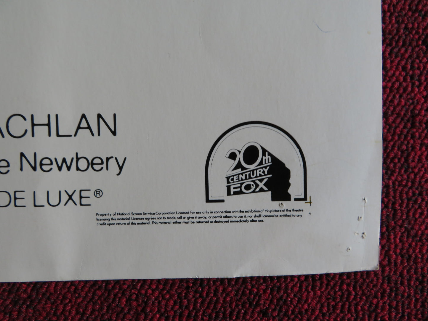 SOUNDER US HALF SHEET (22"x 28") POSTER CICELY TYSON PAUL WINDFIELD 1972 - Rendezvous Cinema