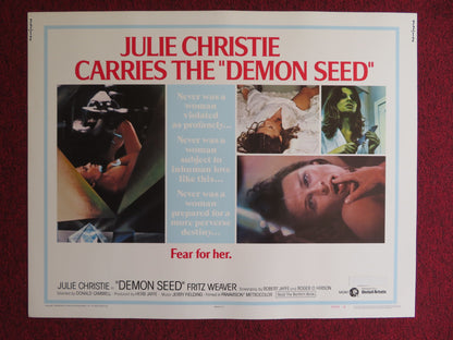 DEMON SEED STYLE B US HALF SHEET (22"x 28") POSTER JULIE CHRISTIE F. WEAVER 1977 - Rendezvous Cinema