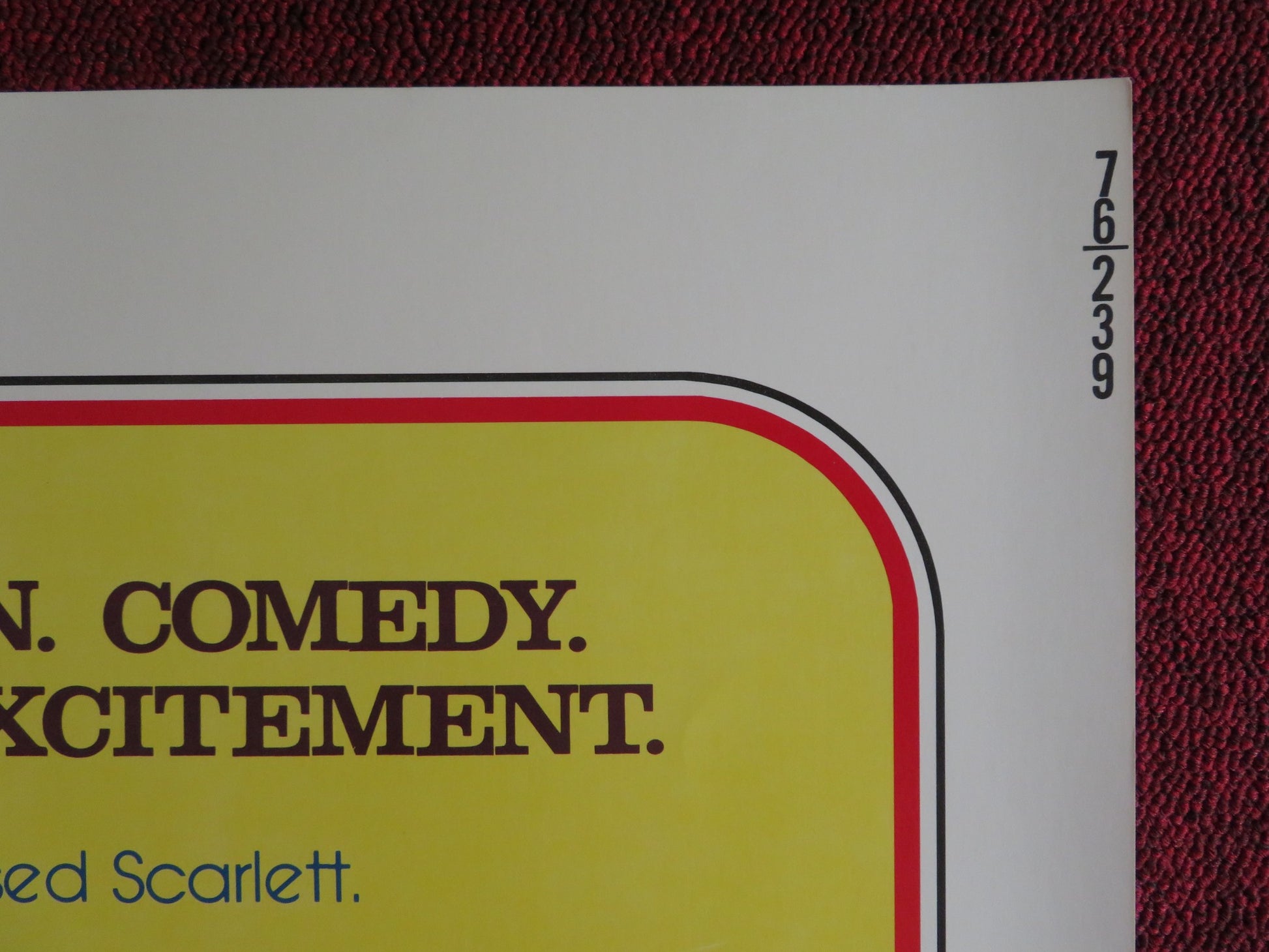 NICKELODEON US HALF SHEET (22"x 28") POSTER RYAN O'NEAL BURT REYNOLDS 1976 - Rendezvous Cinema