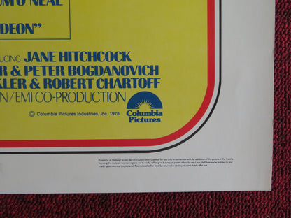 NICKELODEON US HALF SHEET (22"x 28") POSTER RYAN O'NEAL BURT REYNOLDS 1976 - Rendezvous Cinema