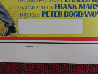 NICKELODEON US HALF SHEET (22"x 28") POSTER RYAN O'NEAL BURT REYNOLDS 1976 - Rendezvous Cinema