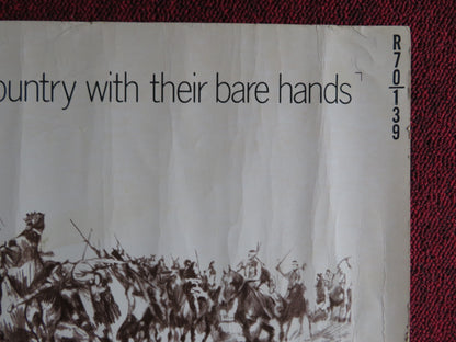 HOW THE WEST WAS WON US HALF SHEET (22"x 28") POSTER C. BAKER JOHN WAYNE 1970 - Rendezvous Cinema