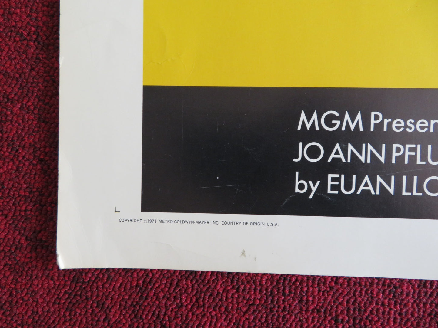 CATLOW US HALF SHEET (22"x 28") POSTER YUL BRYNNER RICHARD CRENNA 1971 - Rendezvous Cinema