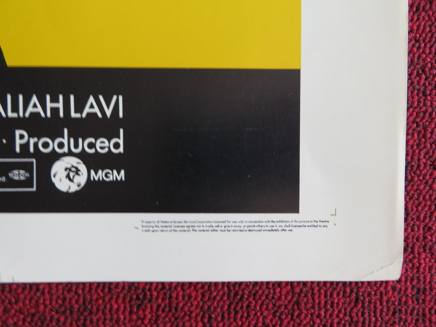 CATLOW US HALF SHEET (22"x 28") POSTER YUL BRYNNER RICHARD CRENNA 1971 - Rendezvous Cinema