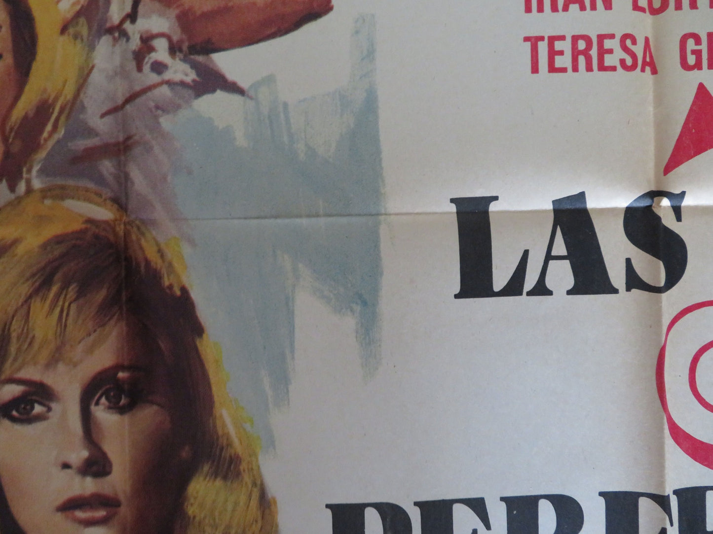 LAS 3 PERFECTAS CASADAS FOLDED MEXICAN POSTER MAURICIO GARCES SABY KAMALICH 1973 - Rendezvous Cinema
