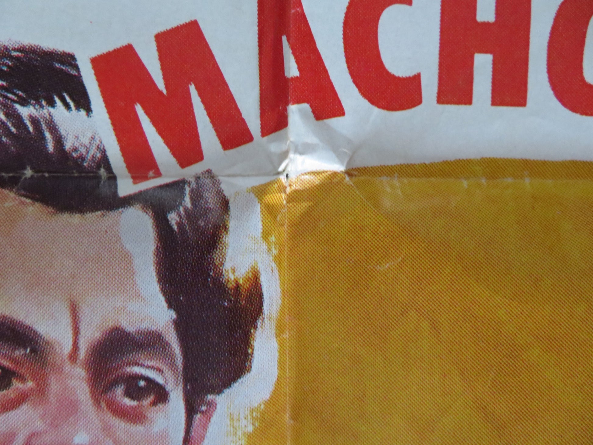 LOS HERMANOS MACHORRO FOLDED MEXICAN POSTER HILDA AGUIRRE ROBERTO COBO 1988 - Rendezvous Cinema