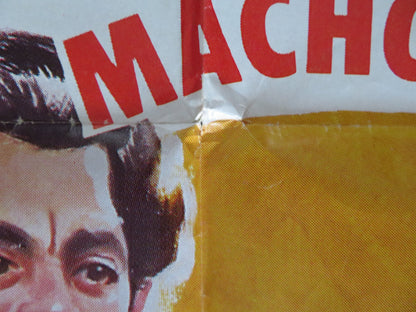 LOS HERMANOS MACHORRO FOLDED MEXICAN POSTER HILDA AGUIRRE ROBERTO COBO 1988 - Rendezvous Cinema