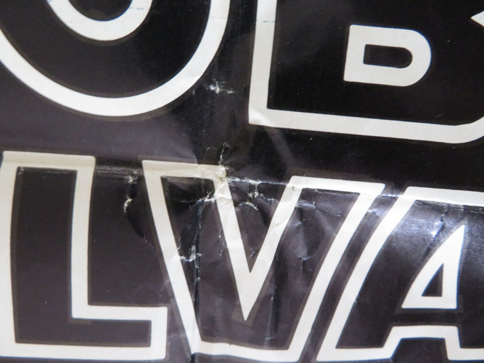 LOBO SALVAJE FOLDED MEXICAN POSTER MIGUEL ANGEL RODRIGUEZ 1985 - Rendezvous Cinema