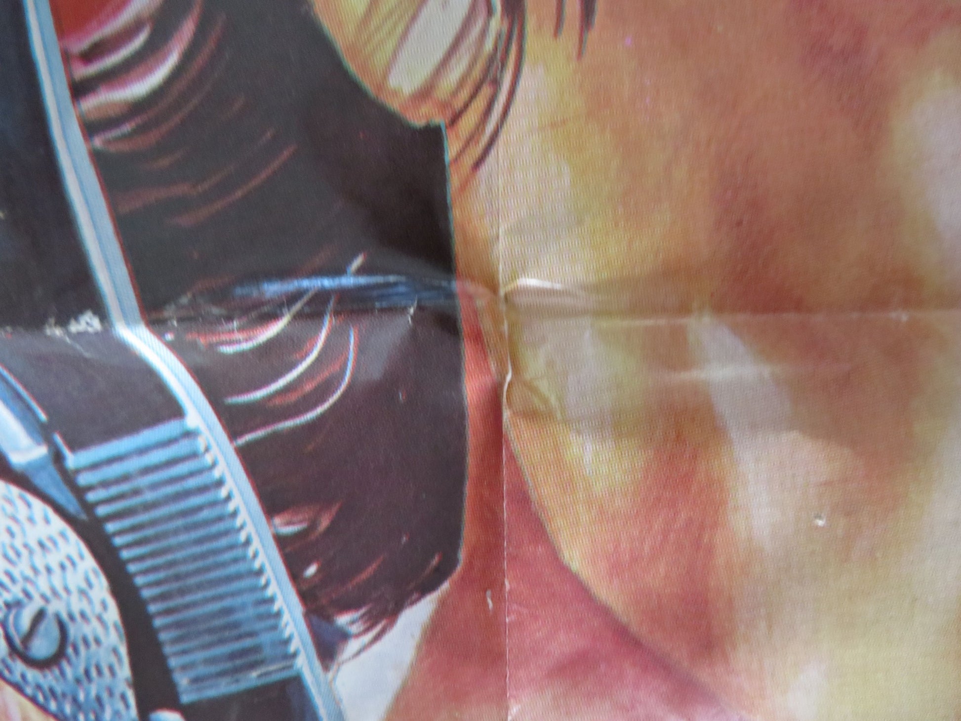 NARCO TERROR FOLDED MEXICAN POSTER EDUARDO YANEZ FELICIA MERCADO 1985 - Rendezvous Cinema