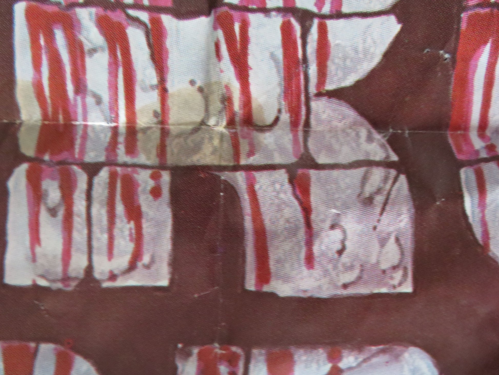 NARCO TERROR FOLDED MEXICAN POSTER EDUARDO YANEZ FELICIA MERCADO 1985 - Rendezvous Cinema