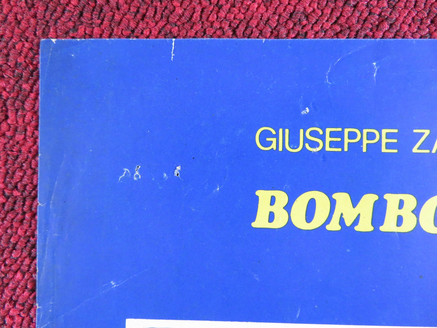 E' FORTE UN CASINO! - A ITALIAN FOTOBUSTA POSTER BOMBOLO ENZO CANNAVALE 1982 - Rendezvous Cinema