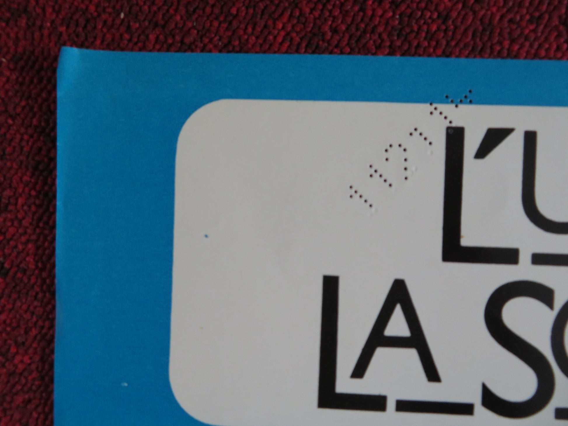 THE MAN WITH ONE RED SHOE ITALIAN FOTOBUSTA POSTER TOM HANKS LORI SINGER 1985 - Rendezvous Cinema