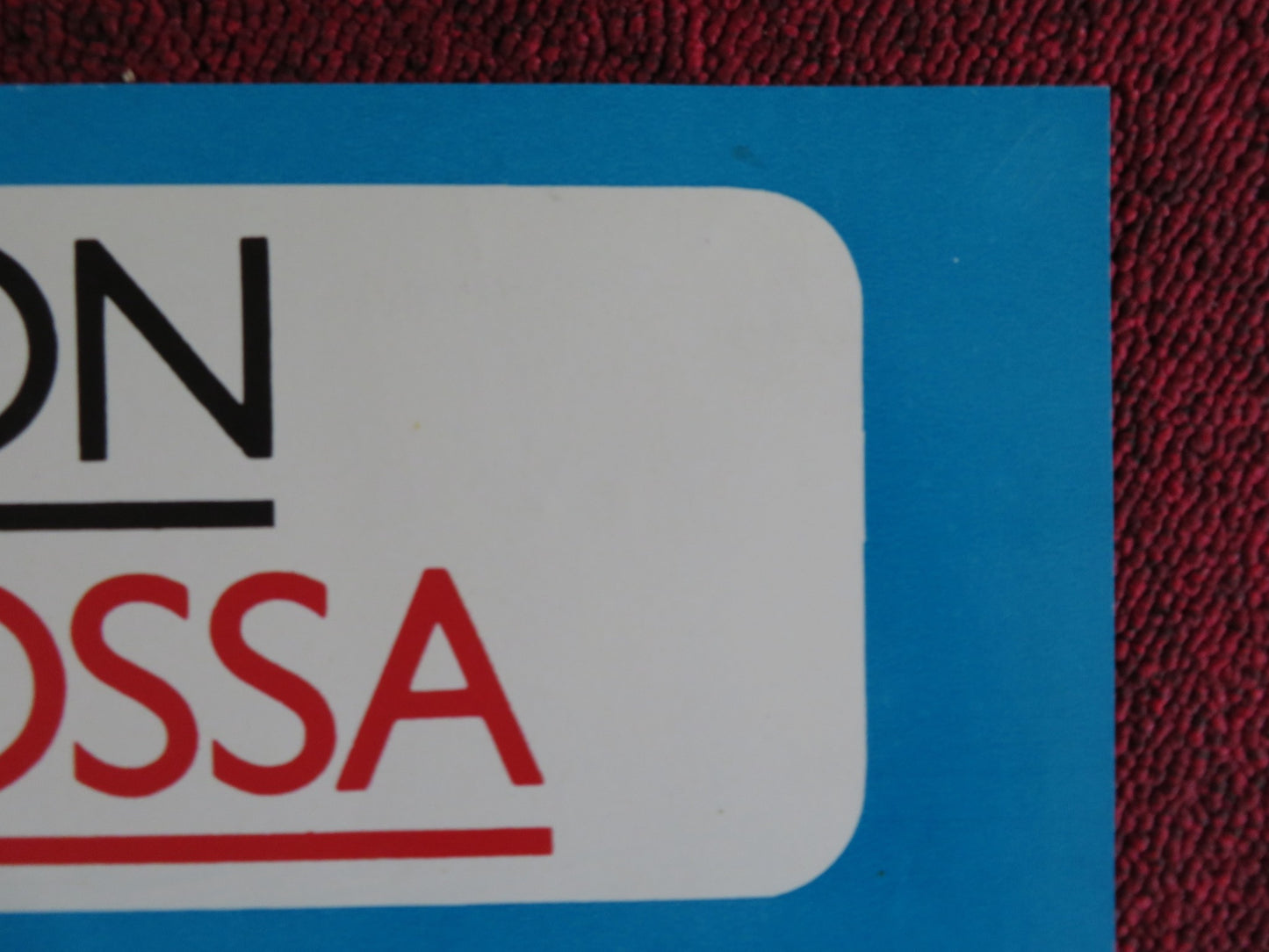 THE MAN WITH ONE RED SHOE ITALIAN FOTOBUSTA POSTER TOM HANKS LORI SINGER 1985 - Rendezvous Cinema