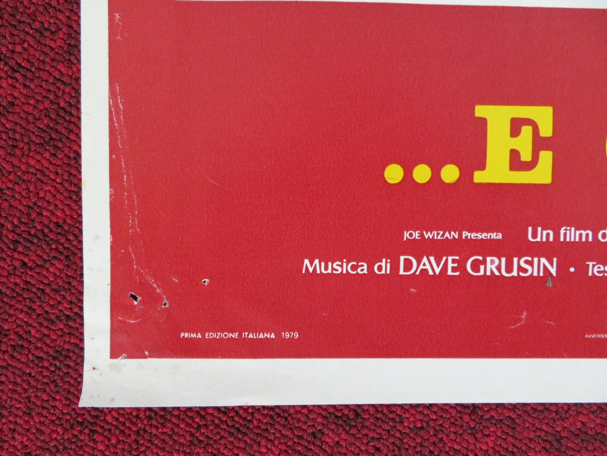 AND JUSTICE FOR ALL ITALIAN FOTOBUSTA POSTER AL PACINO JACK WARDEN 1979 - Rendezvous Cinema