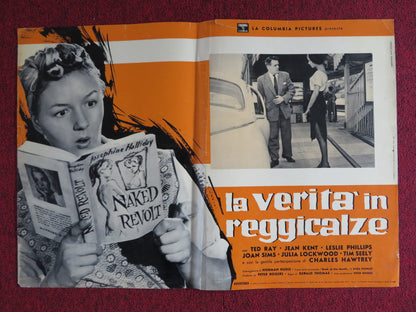 LA VERITA' IN REGGICALZE / PLEASE TURN OVER ITALIAN FOTOBUSTA POSTER KENT 1959 - Rendezvous Cinema