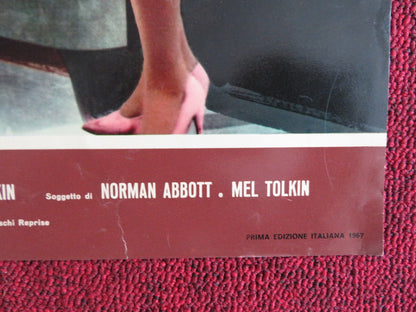 THE LAST OF THE SECRET AGENTS ITALIAN FOTOBUSTA POSTER MARTY ALLEN S. ROSSI 1966 - Rendezvous Cinema