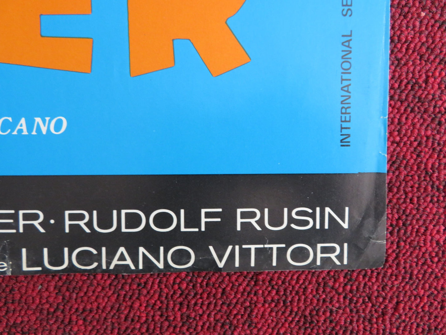 NICK CARTER QUEL PAZZO DETECTIVE AMERICANO - C ITALIAN FOTOBUSTA POSTER 1978 - Rendezvous Cinema