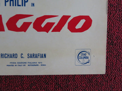 CORRI LIBERO E SELVAGGIO ITALIAN FOTOBUSTA POSTER JOHN MILLS SYLVIA SYMS 1970 - Rendezvous Cinema