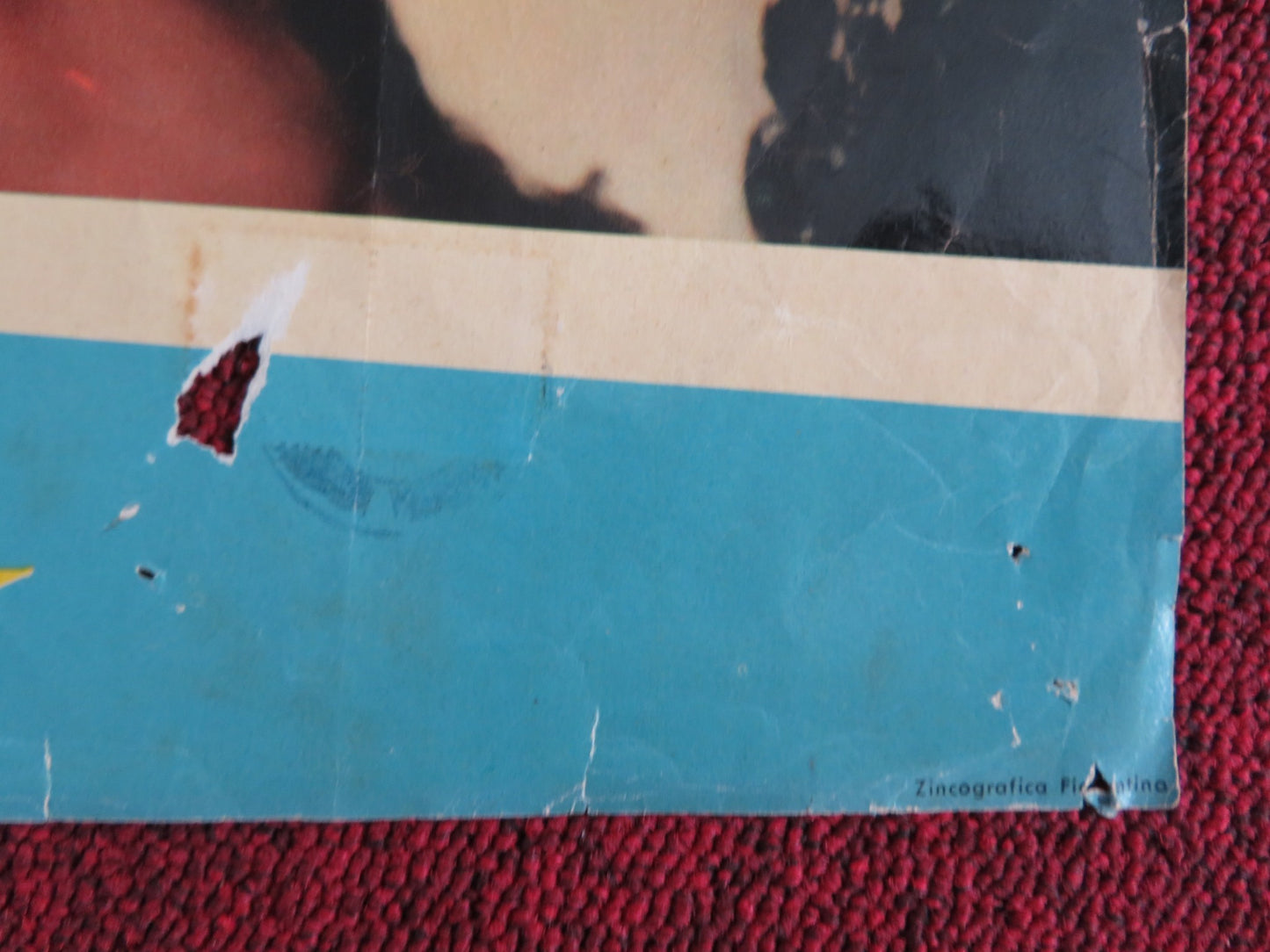 UNA DONNA PER JOE ITALIAN FOTOBUSTA POSTER DIANE CILENTO GEORGE BAKER 1955 - Rendezvous Cinema