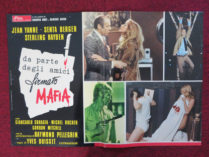 ANGEL'S LEAP ITALIAN FOTOBUSTA POSTER JEAN YANNE SENTA BERGER 1971 - Rendezvous Cinema