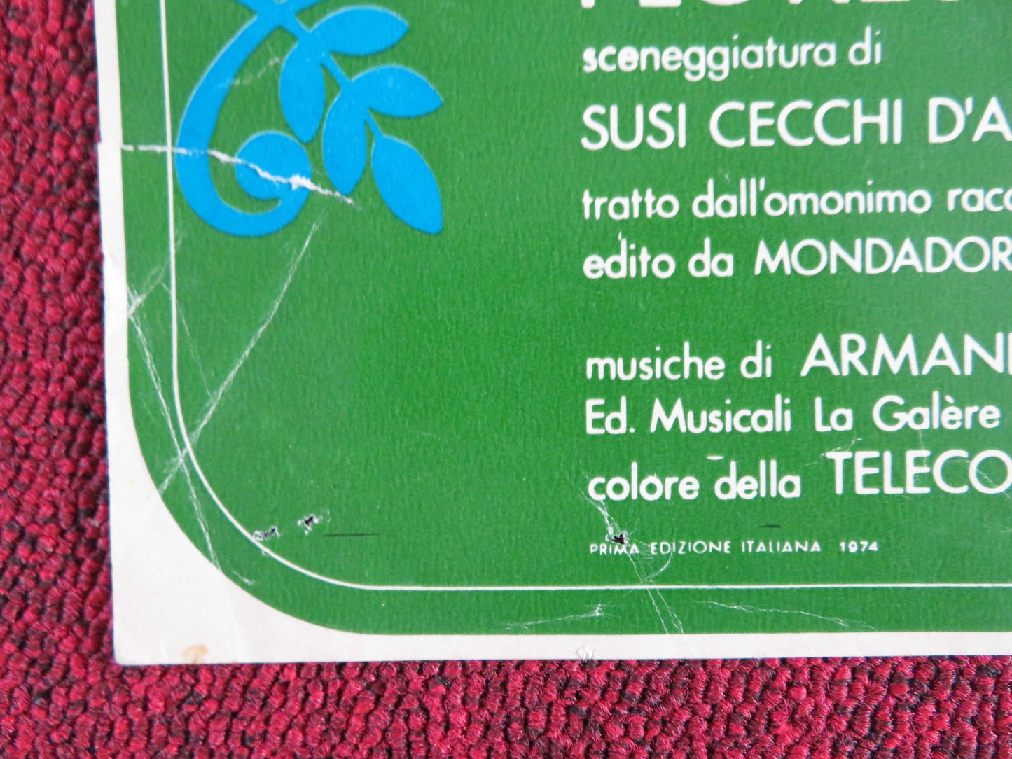 AMORE AMARO ITALIAN FOTOBUSTA POSTER LISA GASTONI LEONARD MANN 1974 - Rendezvous Cinema