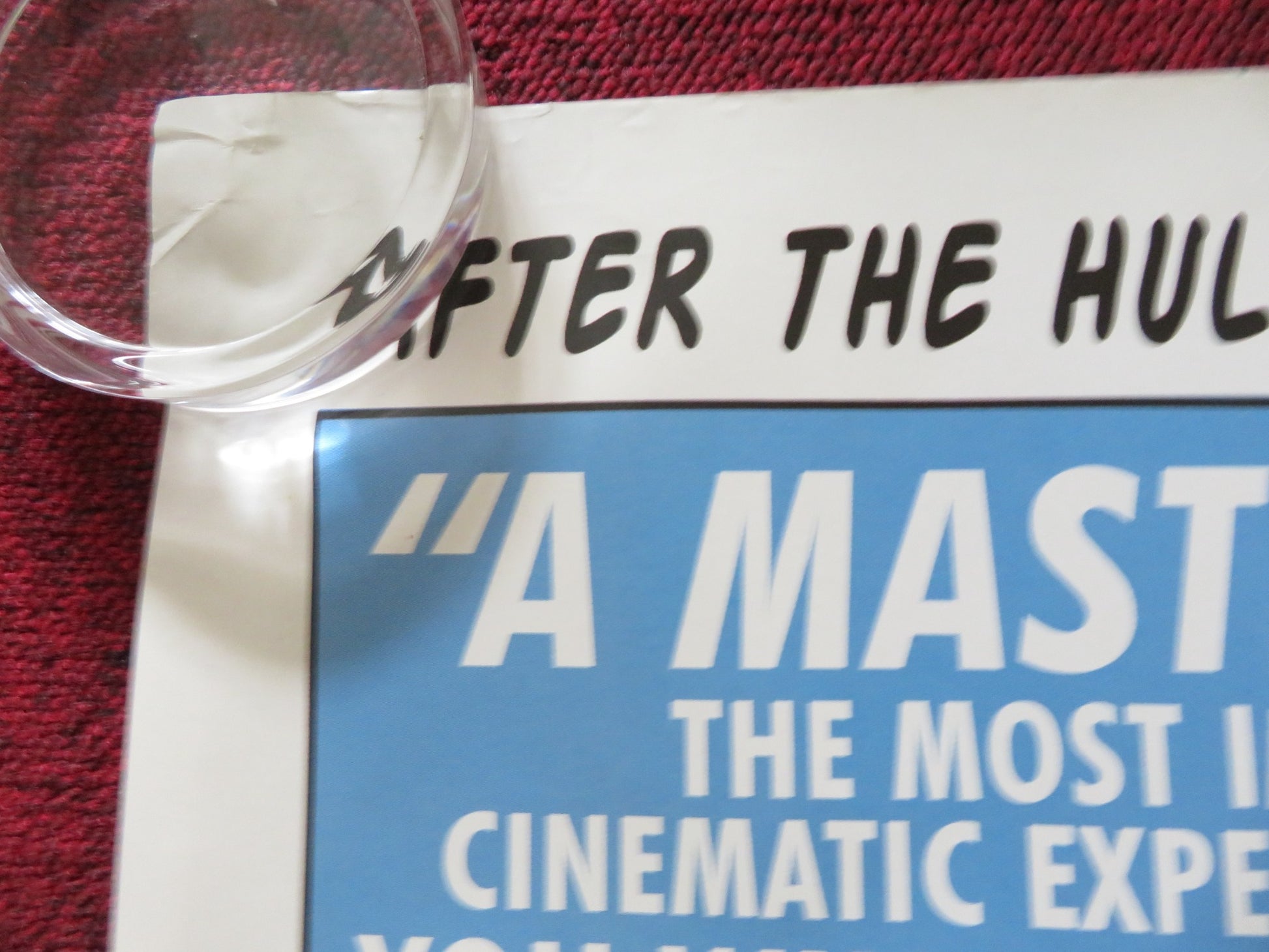 AMERICAN SPLENDOUR UK QUAD ROLLED POSTER PAUL GIAMATTI HOPE DAVIS 2003 - Rendezvous Cinema