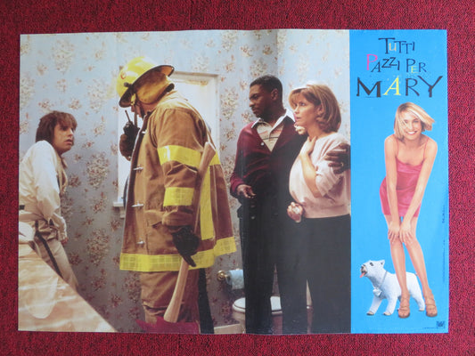 THERE'S SOMETHING ABOUT MARY ITALIAN FOTOBUSTA POSTER CAMERON DIAZ STILLER 1998 - Rendezvous Cinema
