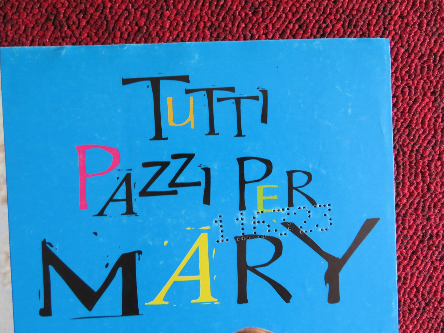 THERE'S SOMETHING ABOUT MARY ITALIAN FOTOBUSTA POSTER CAMERON DIAZ STILLER 1998 - Rendezvous Cinema