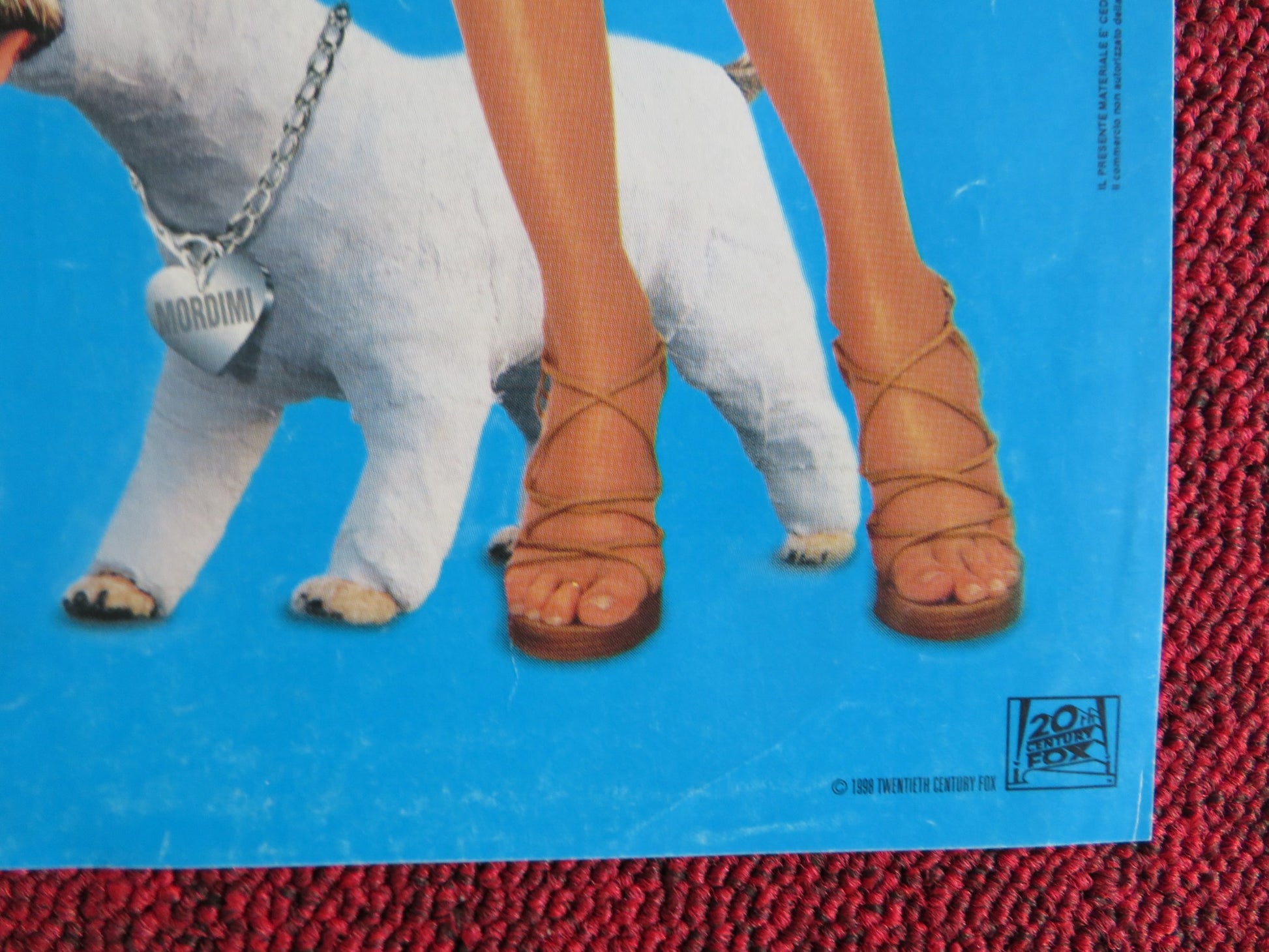 THERE'S SOMETHING ABOUT MARY ITALIAN FOTOBUSTA POSTER CAMERON DIAZ STILLER 1998 - Rendezvous Cinema