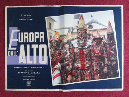 EUROPA DALL'ALTO ITALIAN FOTOBUSTA POSTER D- SEVERINO CASARA 1959 - Rendezvous Cinema