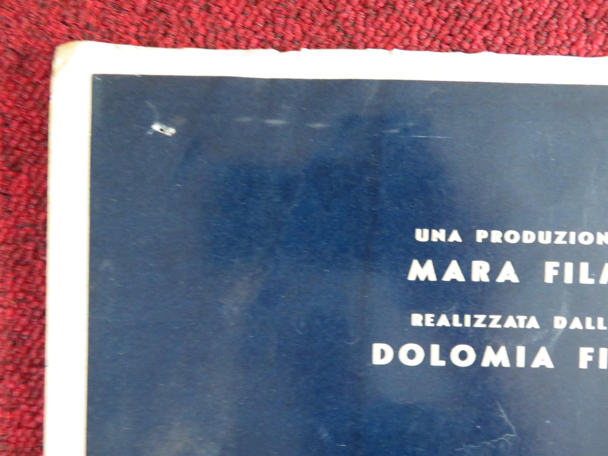 EUROPA DALL'ALTO ITALIAN FOTOBUSTA POSTER D- SEVERINO CASARA 1959 - Rendezvous Cinema