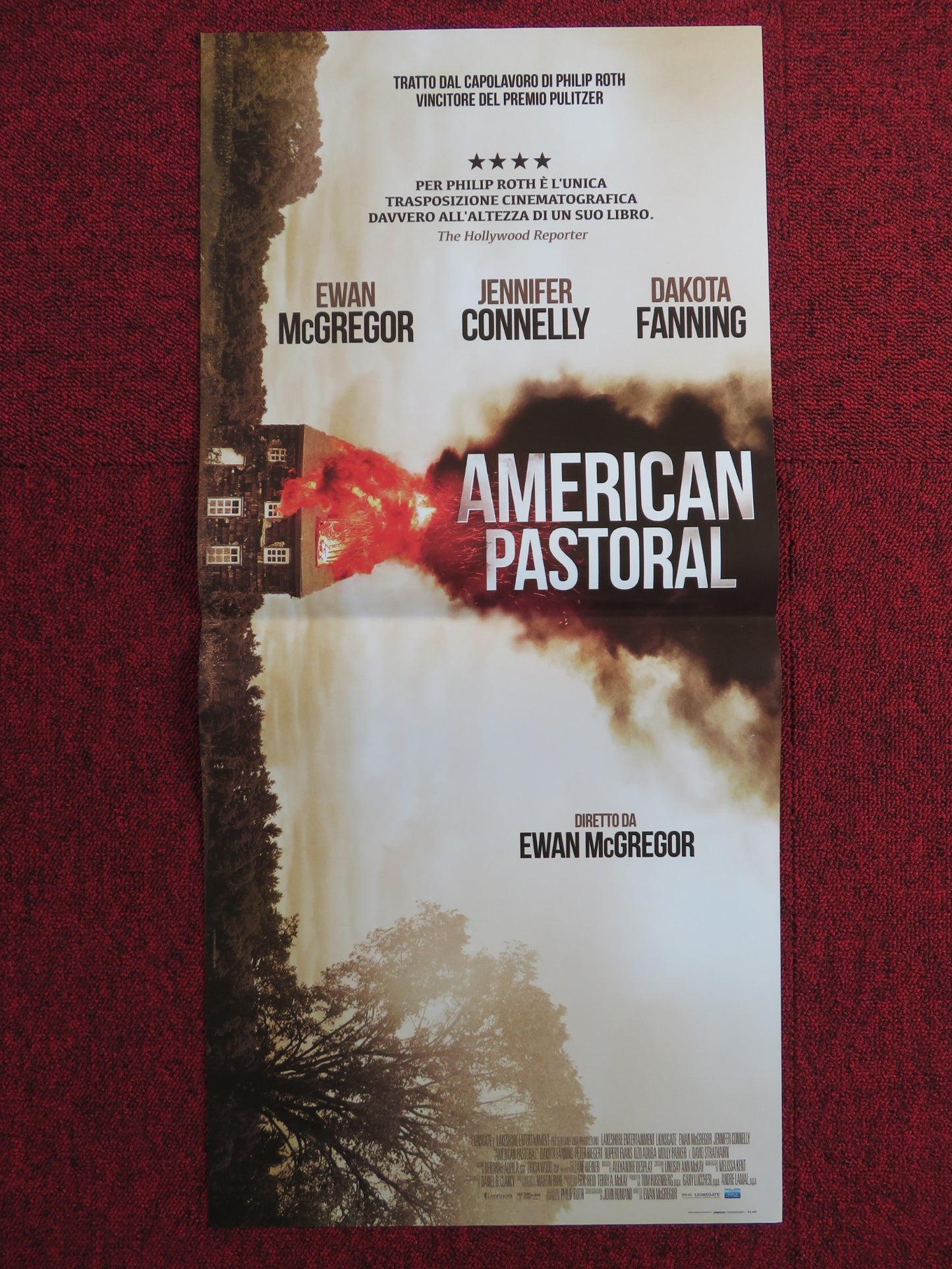 AMERICAN PASTORAL ITALIAN LOCANDINA POSTER EWAN MCGREGOR JENNIFER CONNELLY 2016 - Rendezvous Cinema