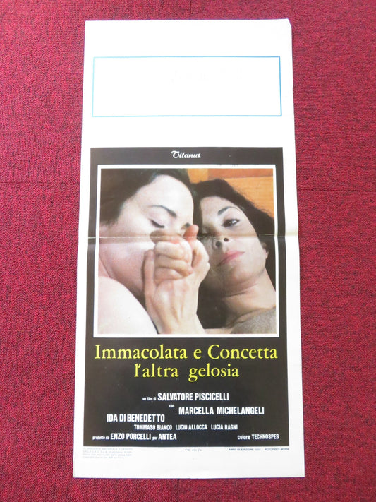 IMMACOLATA AND CONCETTA: THE OTHER JEALOUSY ITALIAN LOCANDINA POSTER 1979 Rendezvous Cinema Movie posters