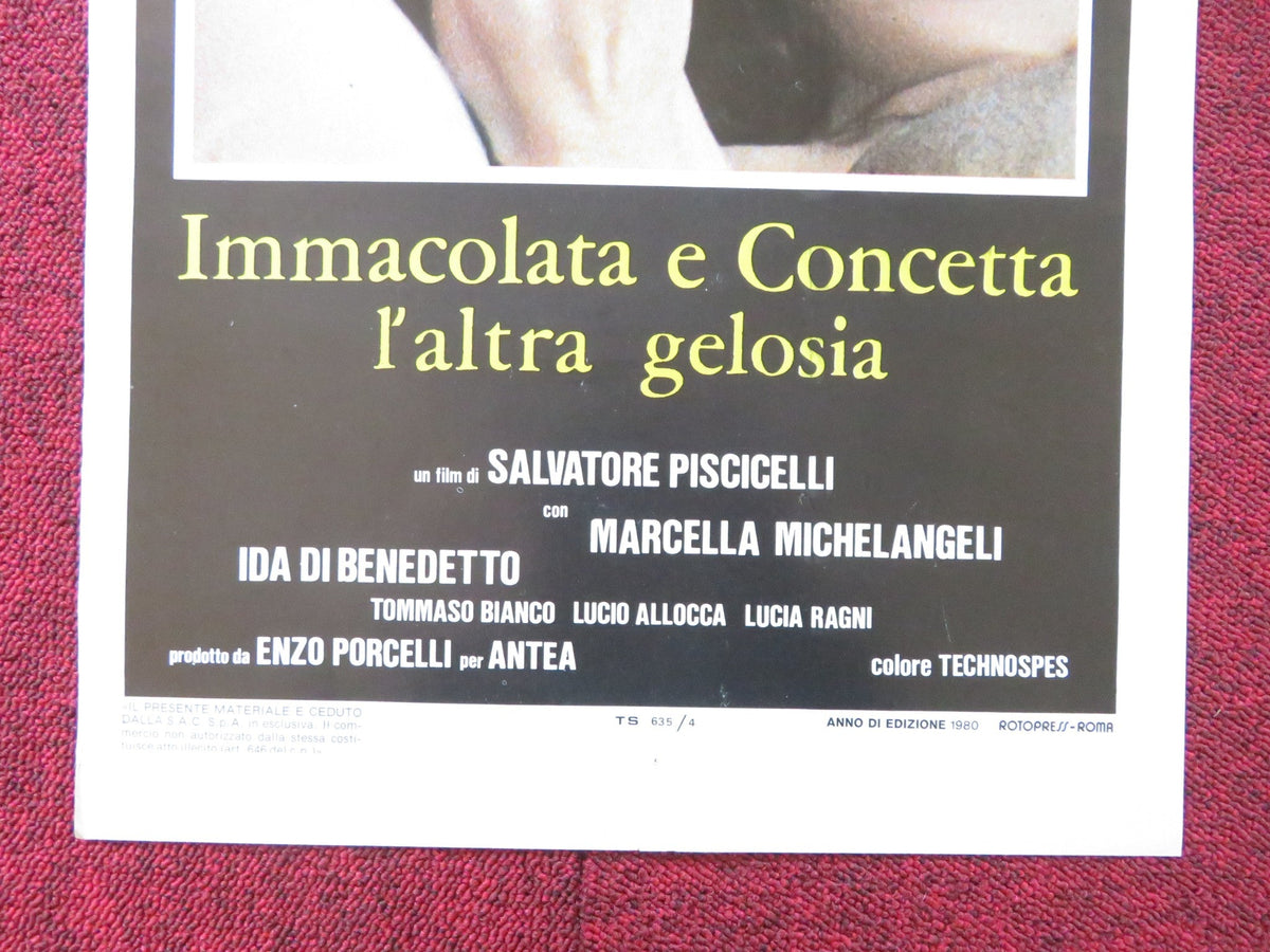 IMMACOLATA AND CONCETTA: THE OTHER JEALOUSY ITALIAN LOCANDINA POSTER 1979 Rendezvous Cinema Movie posters