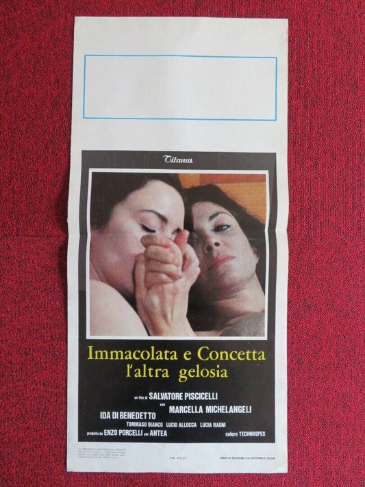 IMMACOLATA E CONCETTA L'ALTRA GELOSIA ITALIAN LOCANDINA(27.5"x13.5") POSTER '80 - Rendezvous Cinema
