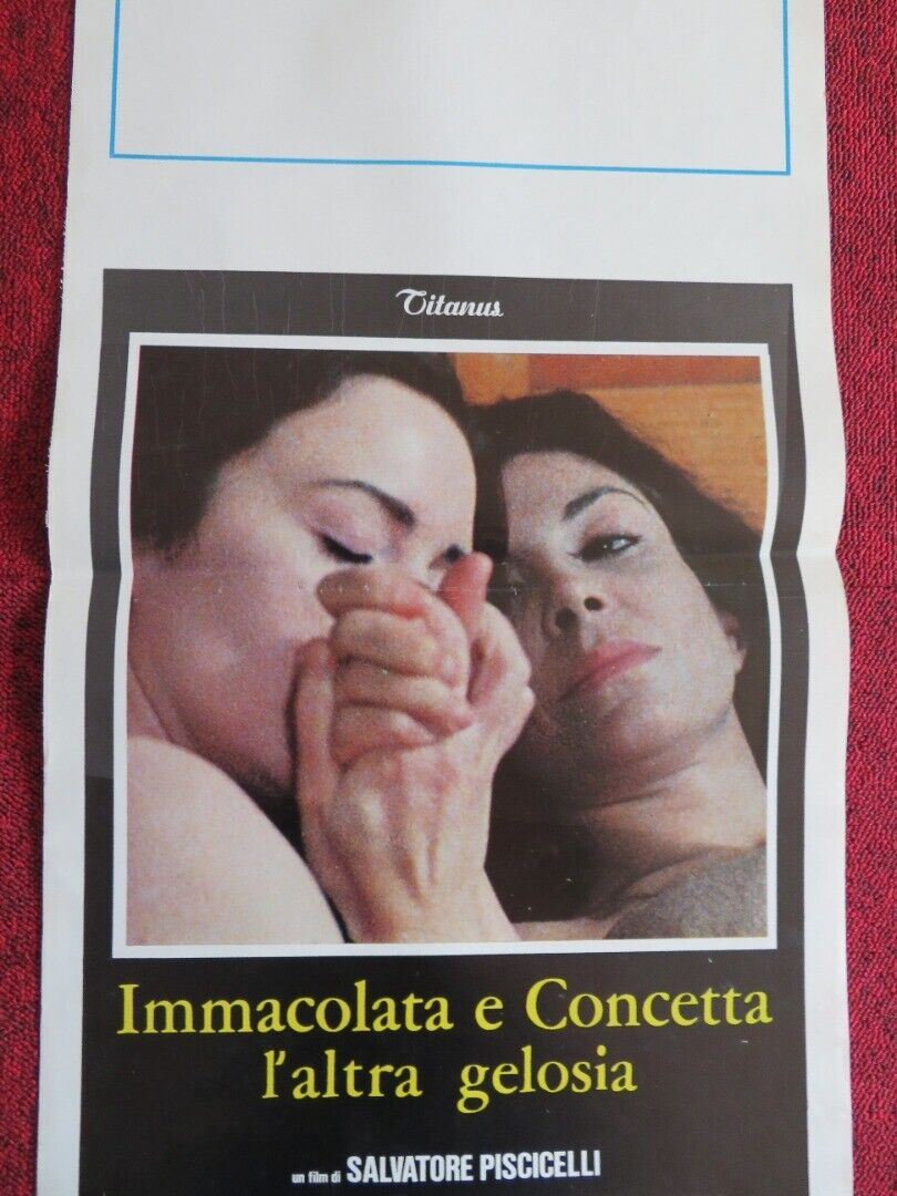 IMMACOLATA E CONCETTA L'ALTRA GELOSIA ITALIAN LOCANDINA(27.5"x13.5") POSTER '80 - Rendezvous Cinema