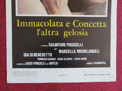 IMMACOLATA E CONCETTA L'ALTRA GELOSIA ITALIAN LOCANDINA(27.5"x13.5") POSTER '80 - Rendezvous Cinema