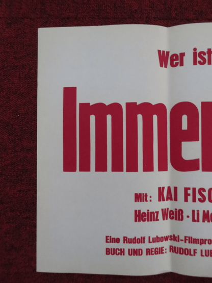 IMMER BEI VOLLMOND GERMAN POSTER KAI FISCHER ALOIS MARIA GIANI 1970 Rendezvous Cinema Movie posters