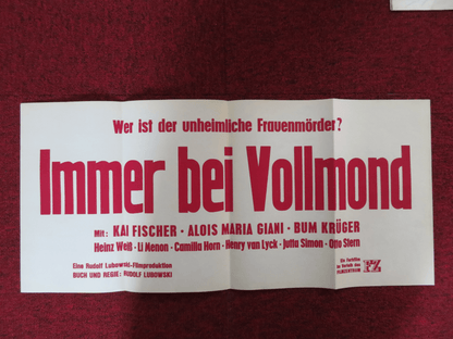 IMMER BEI VOLLMOND GERMAN POSTER KAI FISCHER ALOIS MARIA GIANI 1970 Rendezvous Cinema Movie posters