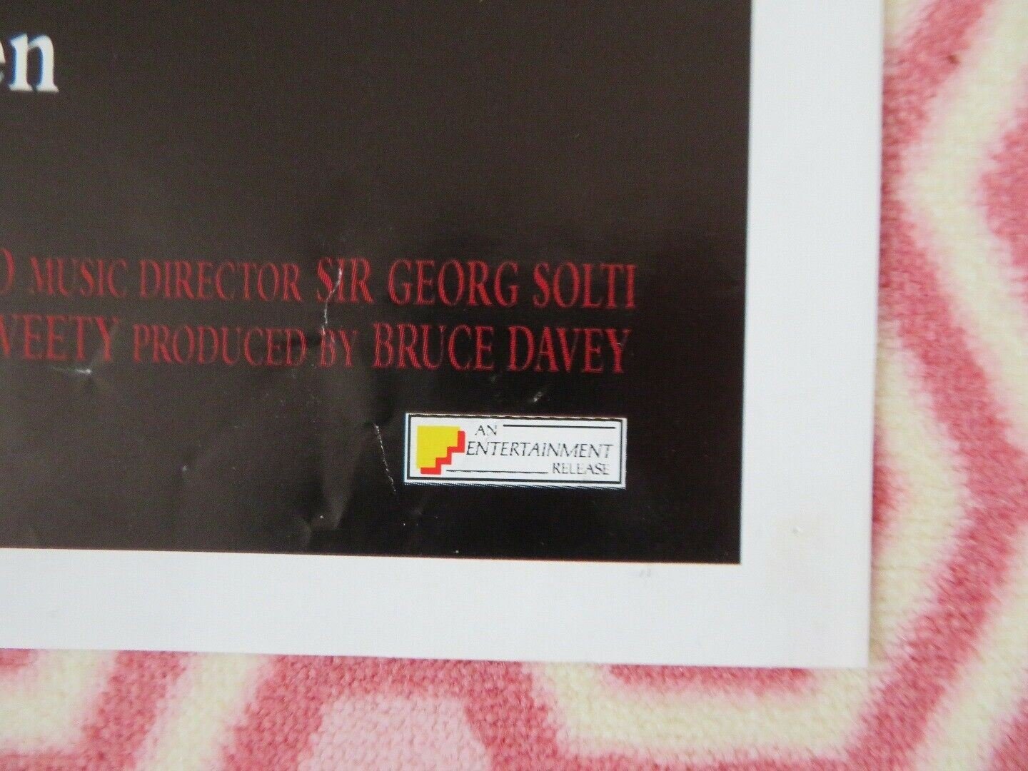 IMMORTAL BELOVED BRITISH QUAD (30"x40") POSTER GARY OLDMAN ISABELLA ROSSELLINI Movie posters