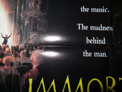 IMMORTAL BELOVED BRITISH QUAD (30"x40") POSTER GARY OLDMAN ISABELLA ROSSELLINI Movie posters